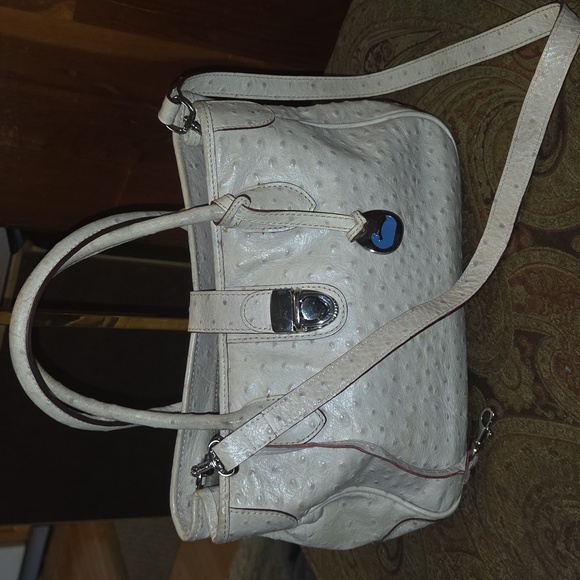 Dooney & Bourke Handbags - Vintage Dooney&Bourke Ostrich Embossed Crossbody $398 Retail